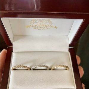 Diamond eternity bands